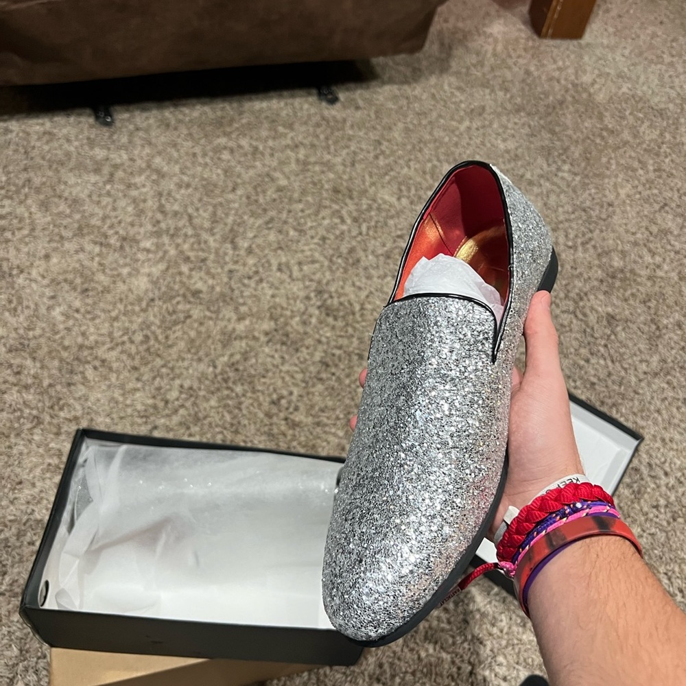 Men’s Silver Loafer